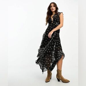 Free People Boho Flower Dress NWT size XS